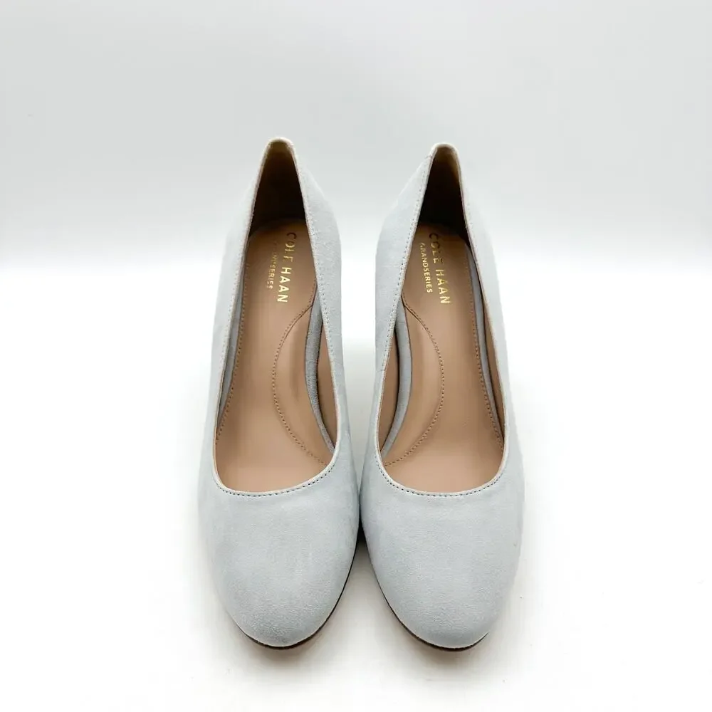 Cole Haan Womens Gabbie Pumps Size 5.5 Light Grey Blue NWOB
